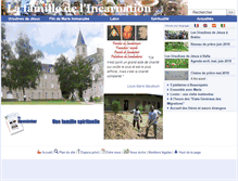 Tablet Screenshot of incarnationweb.org